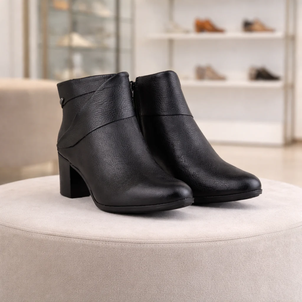 Bota Feminina Bottero Cano Curto Couro Legítimo - Image 11