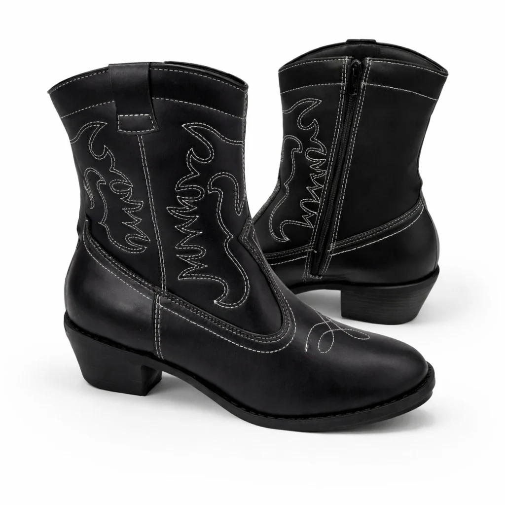 Bota Moleca Country Cano Curto Feminina Confortável - Image 12