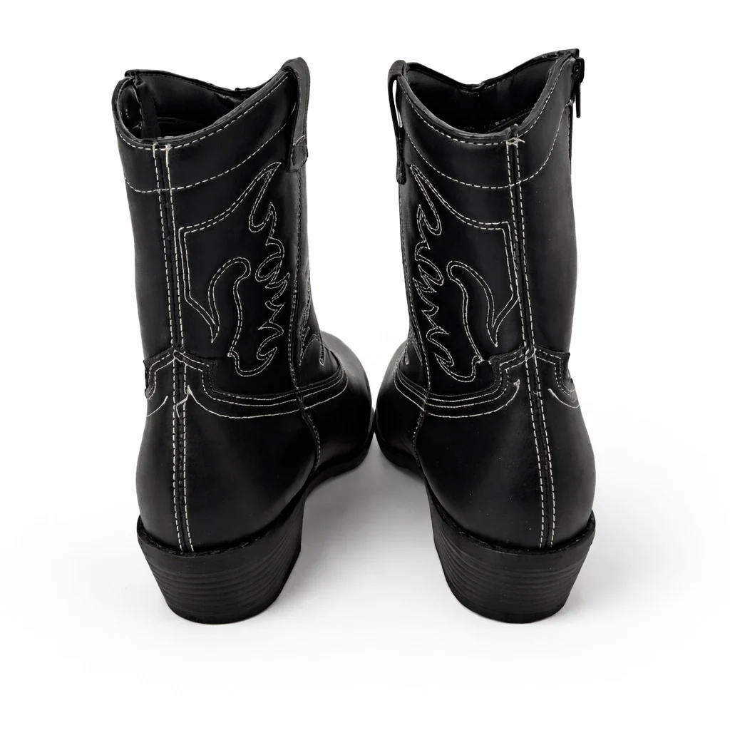 Bota Moleca Country Cano Curto Feminina Confortável - Image 8