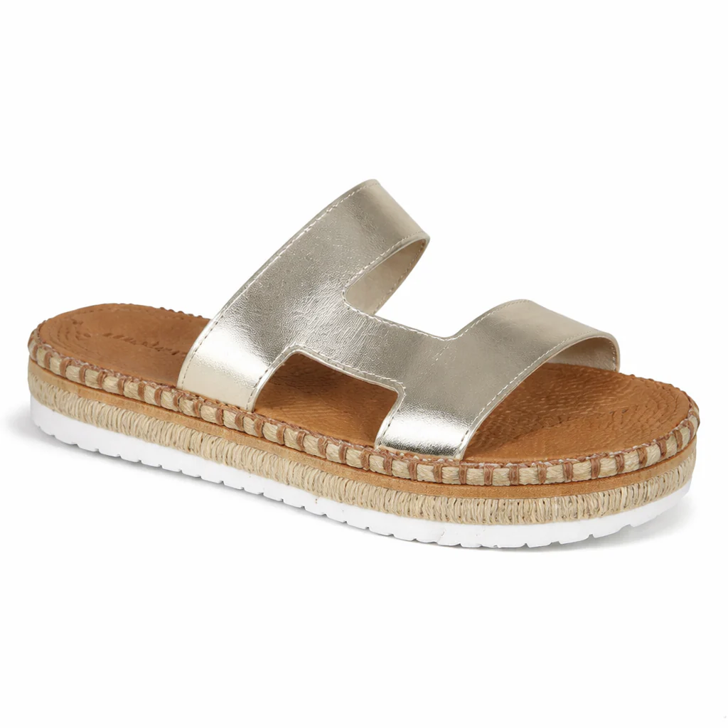 Sandália feminina Casual Flatform Moleca - Image 11