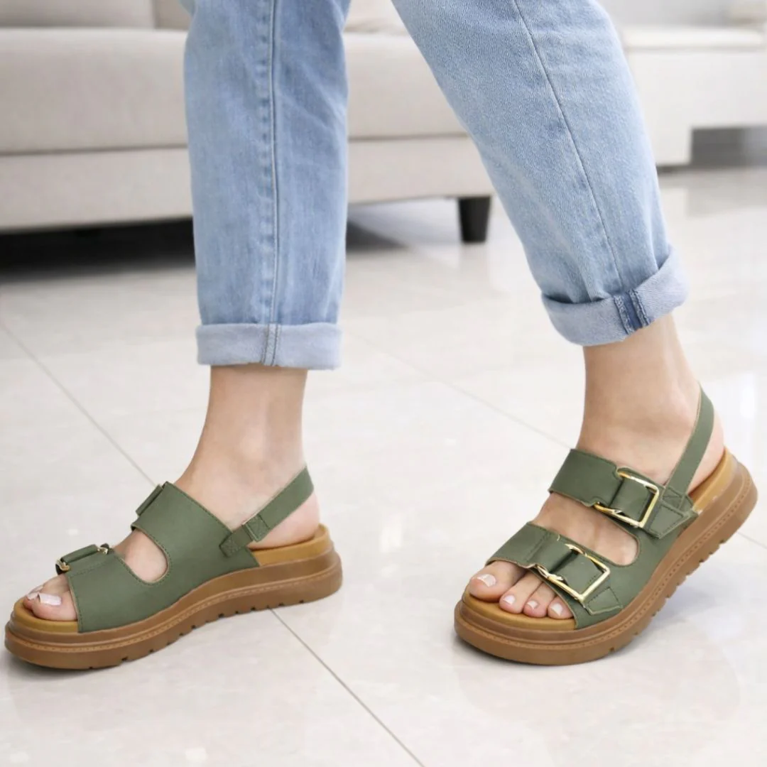 Sandália Ortopédica Feminina Plataforma Comfort Modare - Image 10
