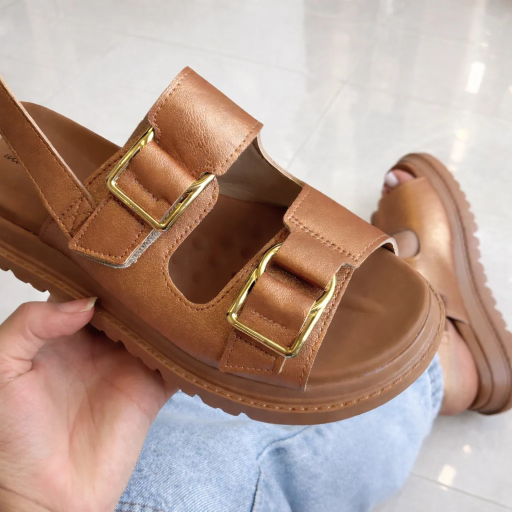 Sandália Ortopédica Feminina Plataforma Comfort Modare - Image 2