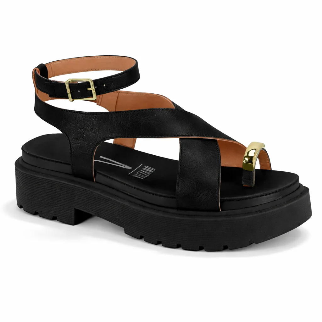 Sandália Feminina Flatform Comfort Vizzano - Image 16