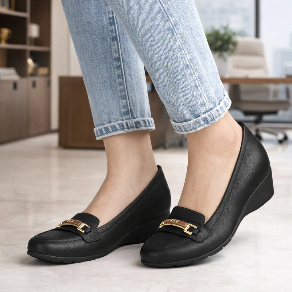 Sapato feminino Anabela Modare Ultra Conforto - Bem-Estar para o Dia a Dia - Image 7