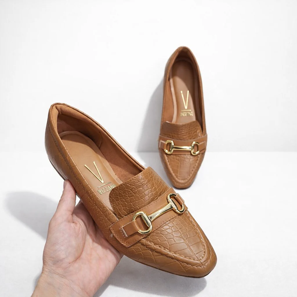 Sapato mocassim feminino Vizzano Ortopédico Bico Fino - Image 21