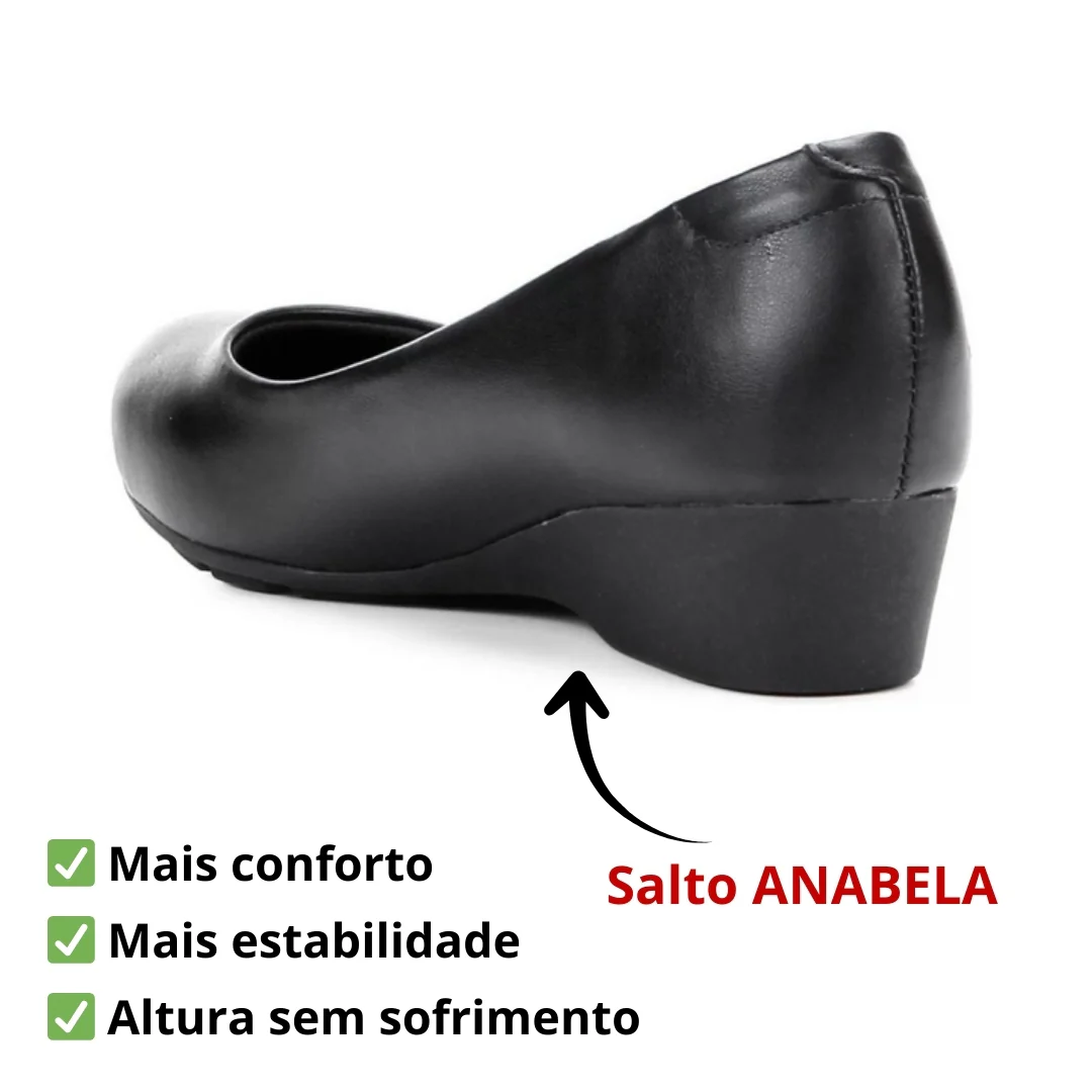 Sapato Scarpin Modare Salto Baixo Grosso - Image 13
