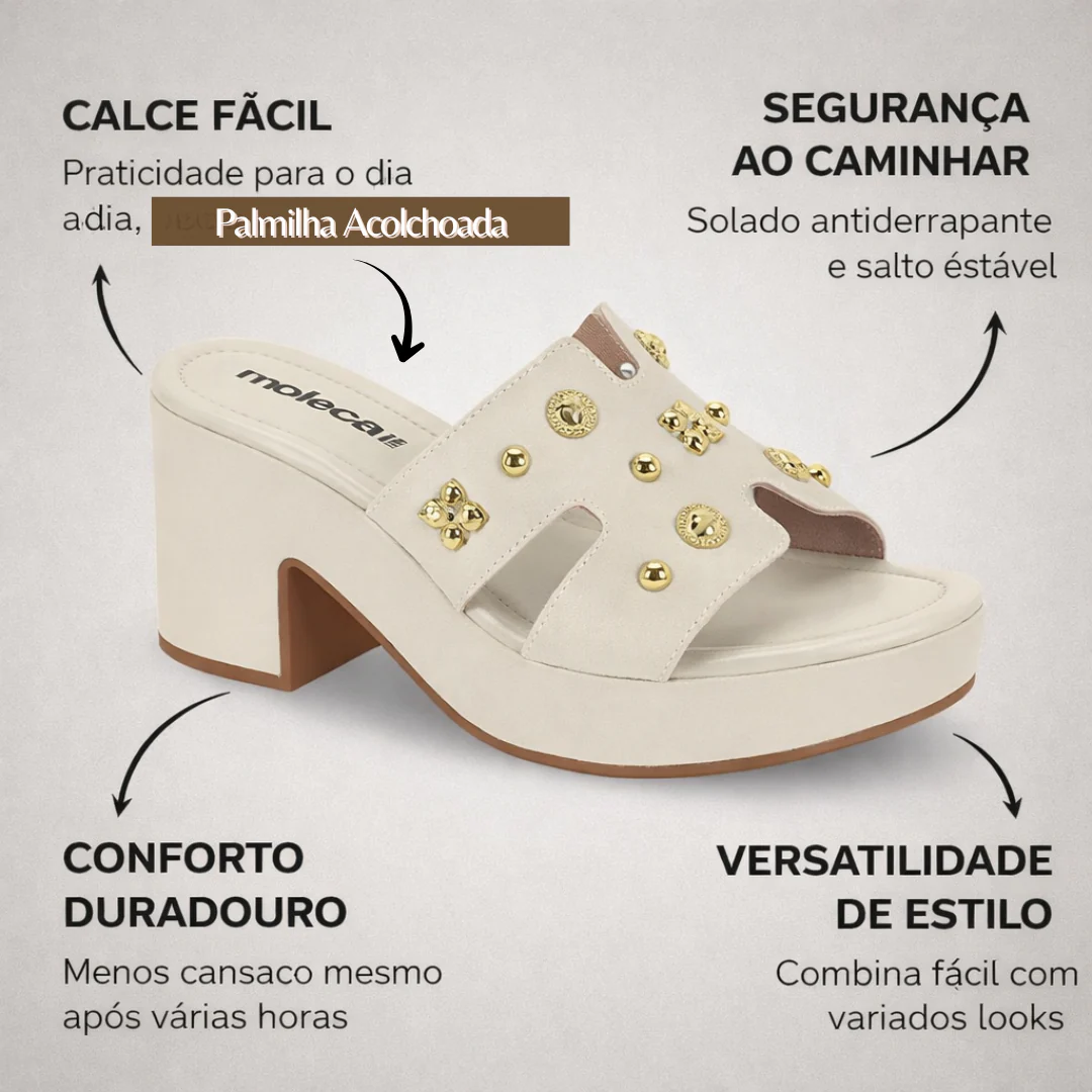 Tamanco Moleca Ortopédico Conforto Diário – Calce Fácil, Macio e Ideal Para o Dia a Dia - Image 2