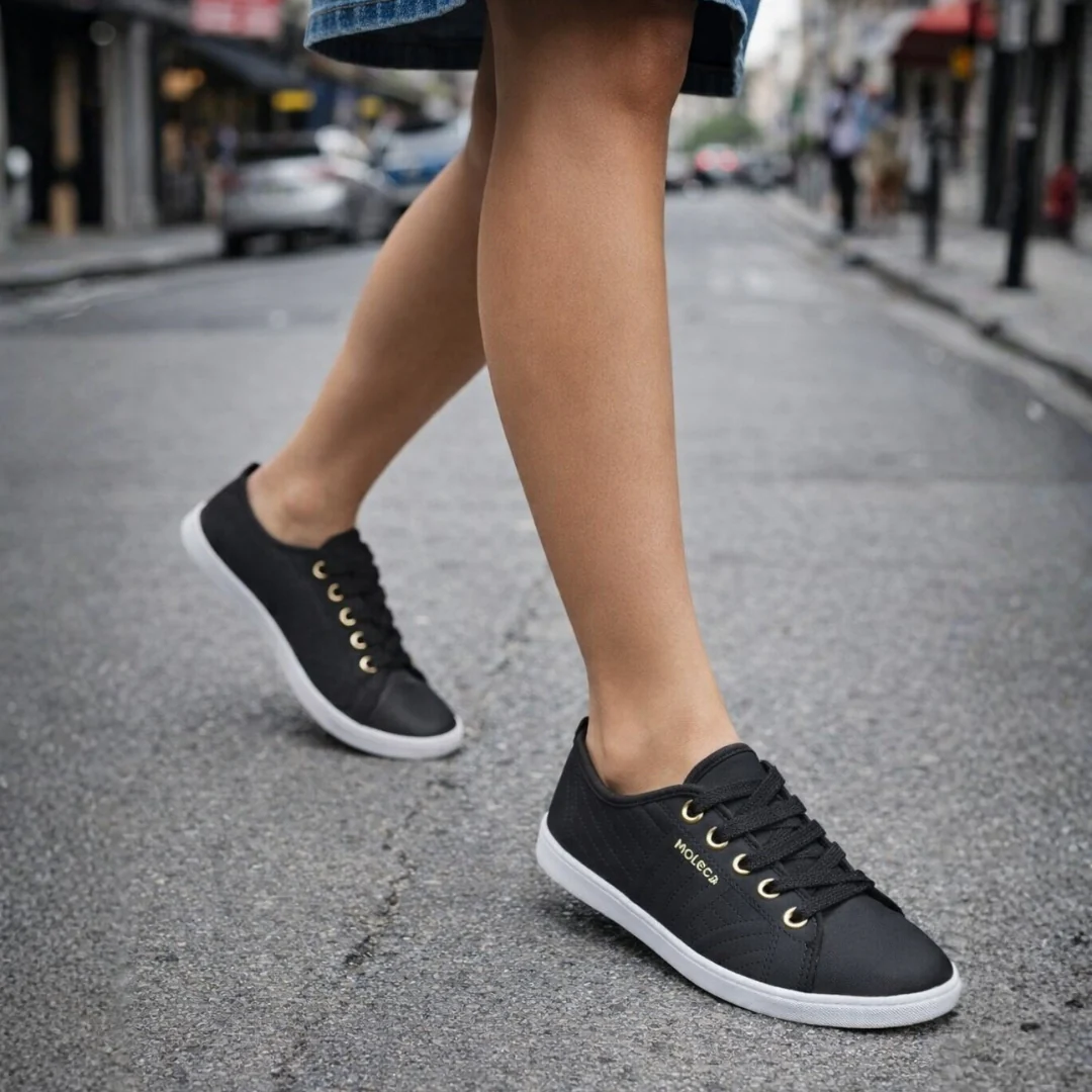 Tenis Casual Feminino Moleca Confortável - Image 10