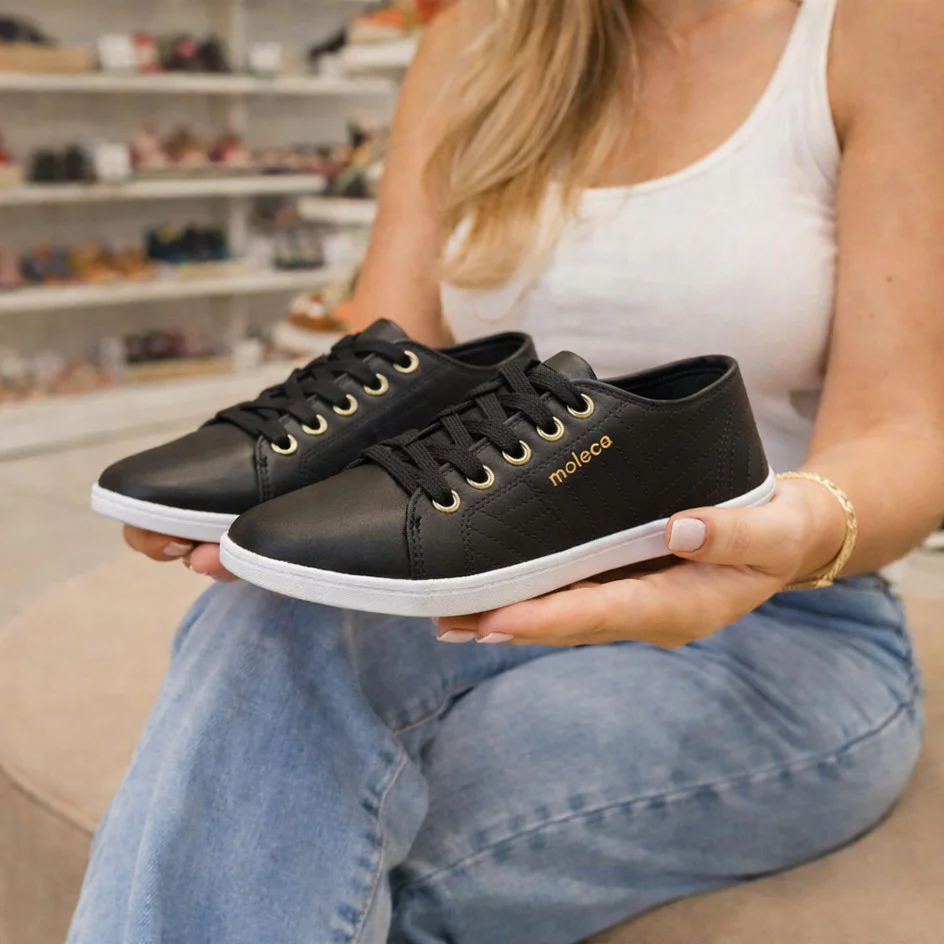 Tenis Casual Feminino Moleca Confortável - Image 2