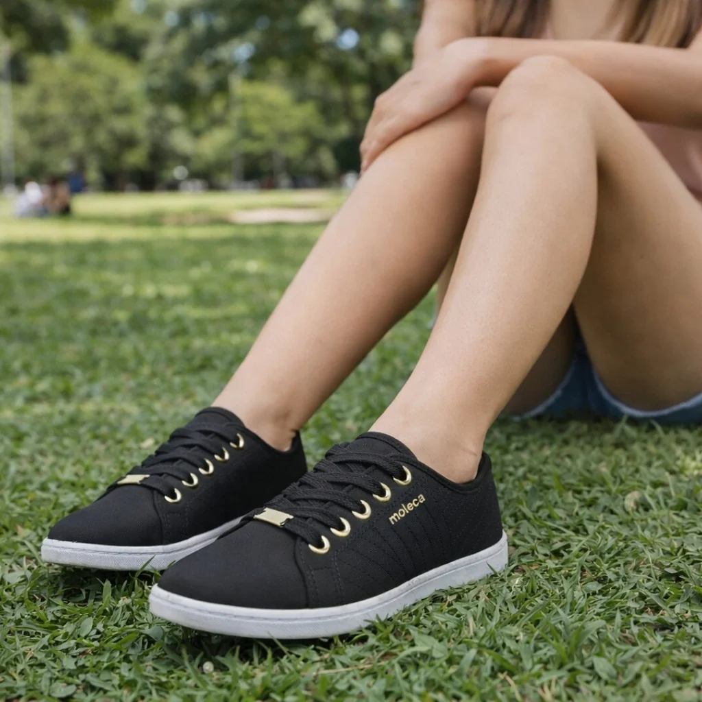 Tenis Casual Feminino Moleca Confortável - Image 5