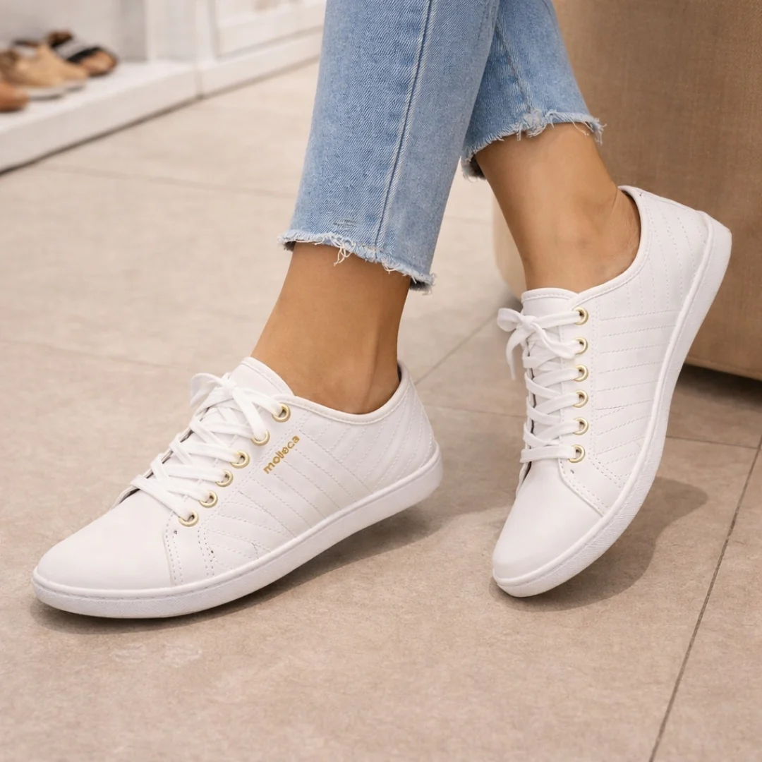 Tenis Casual Feminino Moleca Confortável - Image 6
