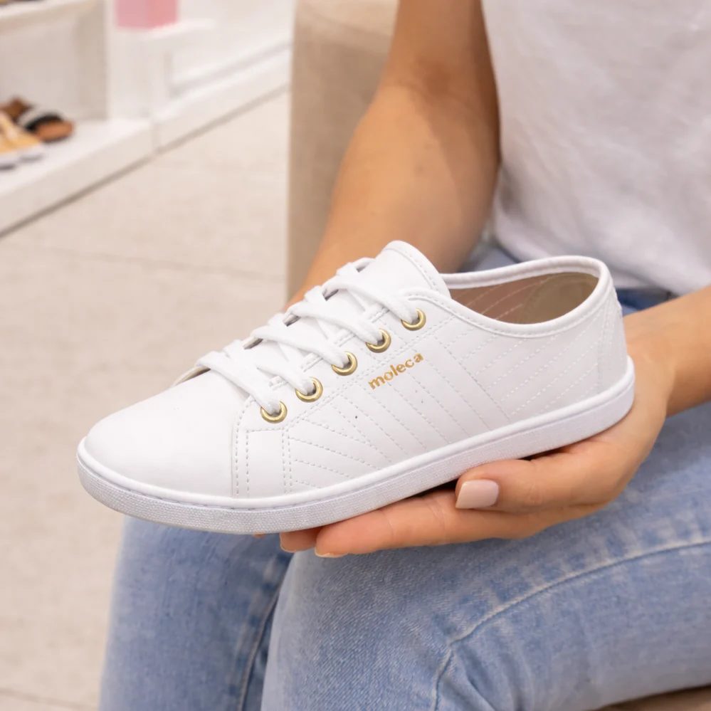 Tenis Casual Feminino Moleca Confortável - Image 7