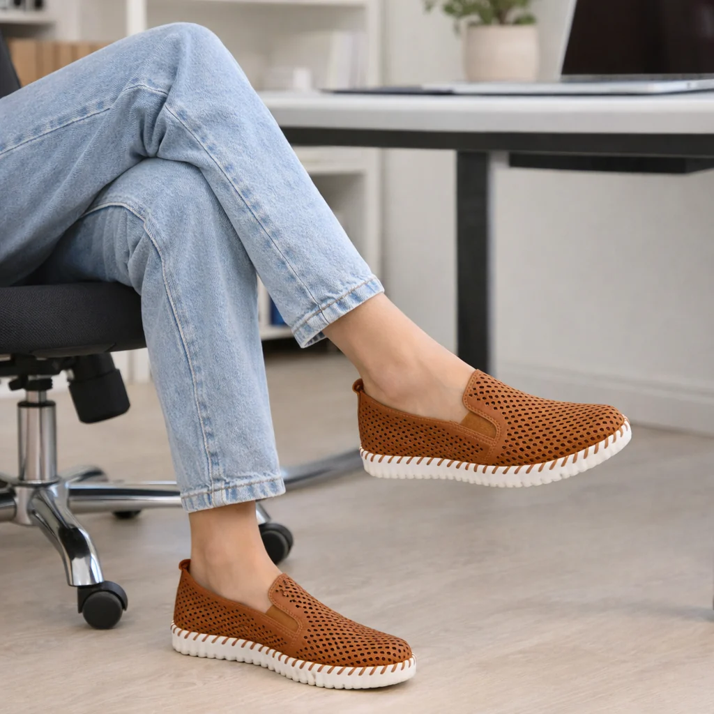 Tênis em Couro Feminino Bottero Twist – de pés cansados a passos leves. - Image 14