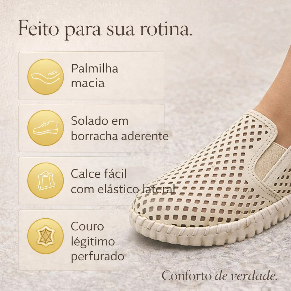 Tênis em Couro Feminino Bottero Twist – de pés cansados a passos leves. - Image 7