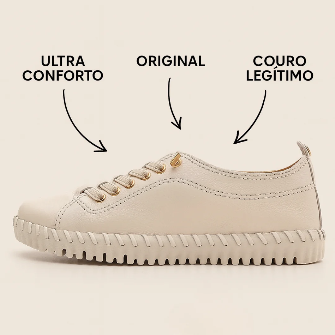 Tênis em couro feminino Bottero - Conforto que Acompanha Você o Dia Todo - Image 13