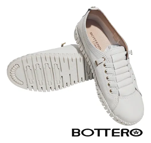 Tênis em couro feminino Bottero - Conforto que Acompanha Você o Dia Todo - Image 24