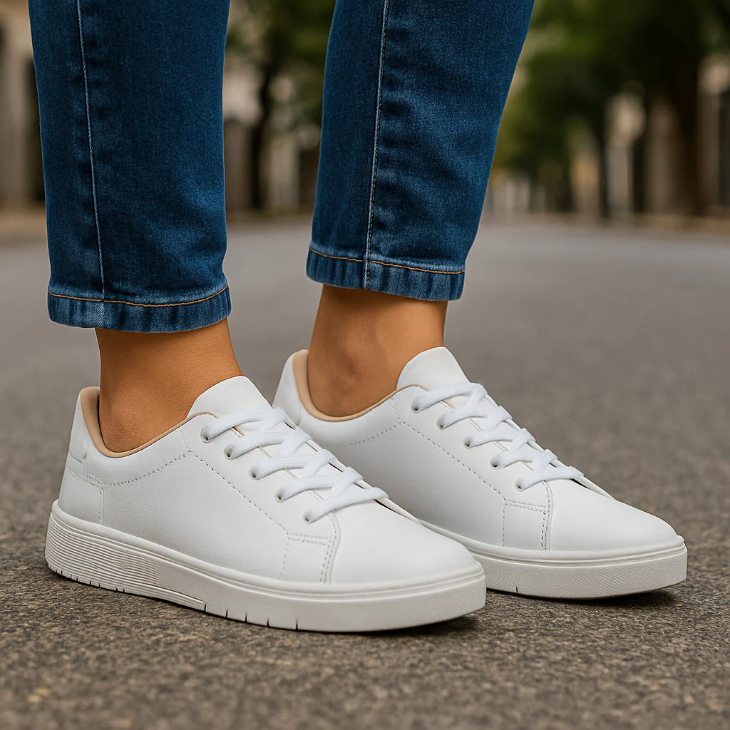 Tênis Feminino Casual Branco - Moleca - Image 11