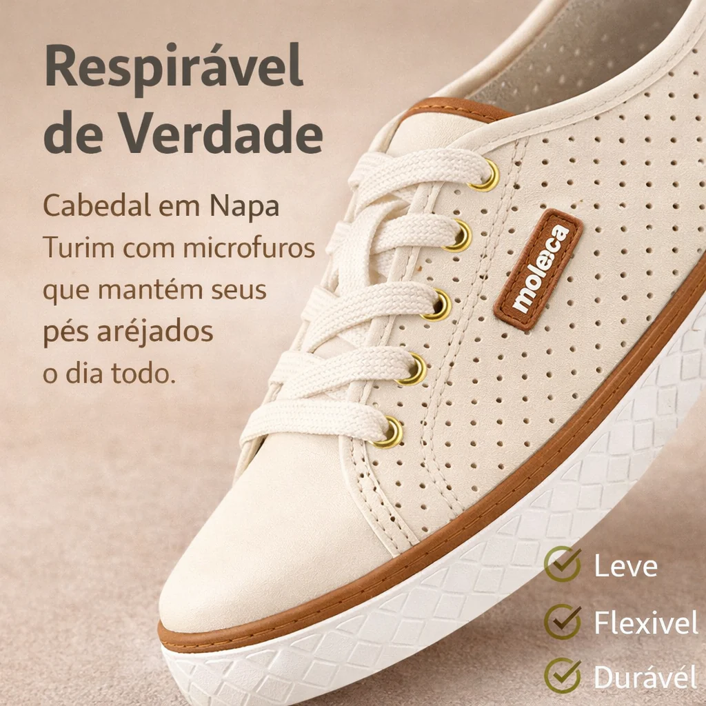 Tênis ortopédicos feminino Ultra Conforto Flex – de pés cansados a passos leves. - Image 6