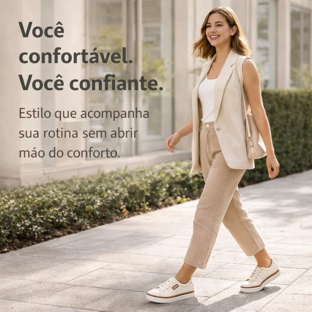 Tênis ortopédicos feminino Ultra Conforto Flex – de pés cansados a passos leves. - Image 7