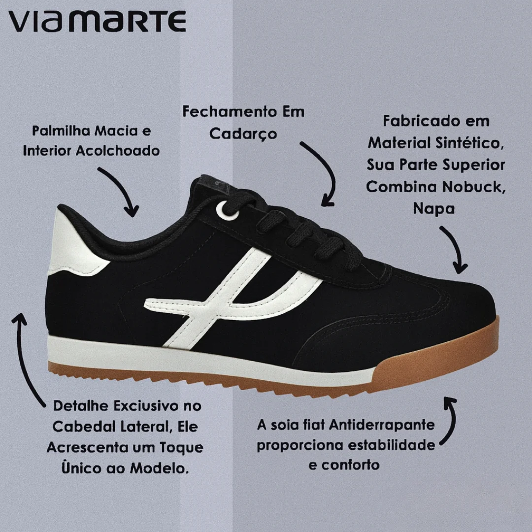 Tênis Feminino Comfort Via Marte – Conforto que Acompanha Você o Dia Todo - Image 3