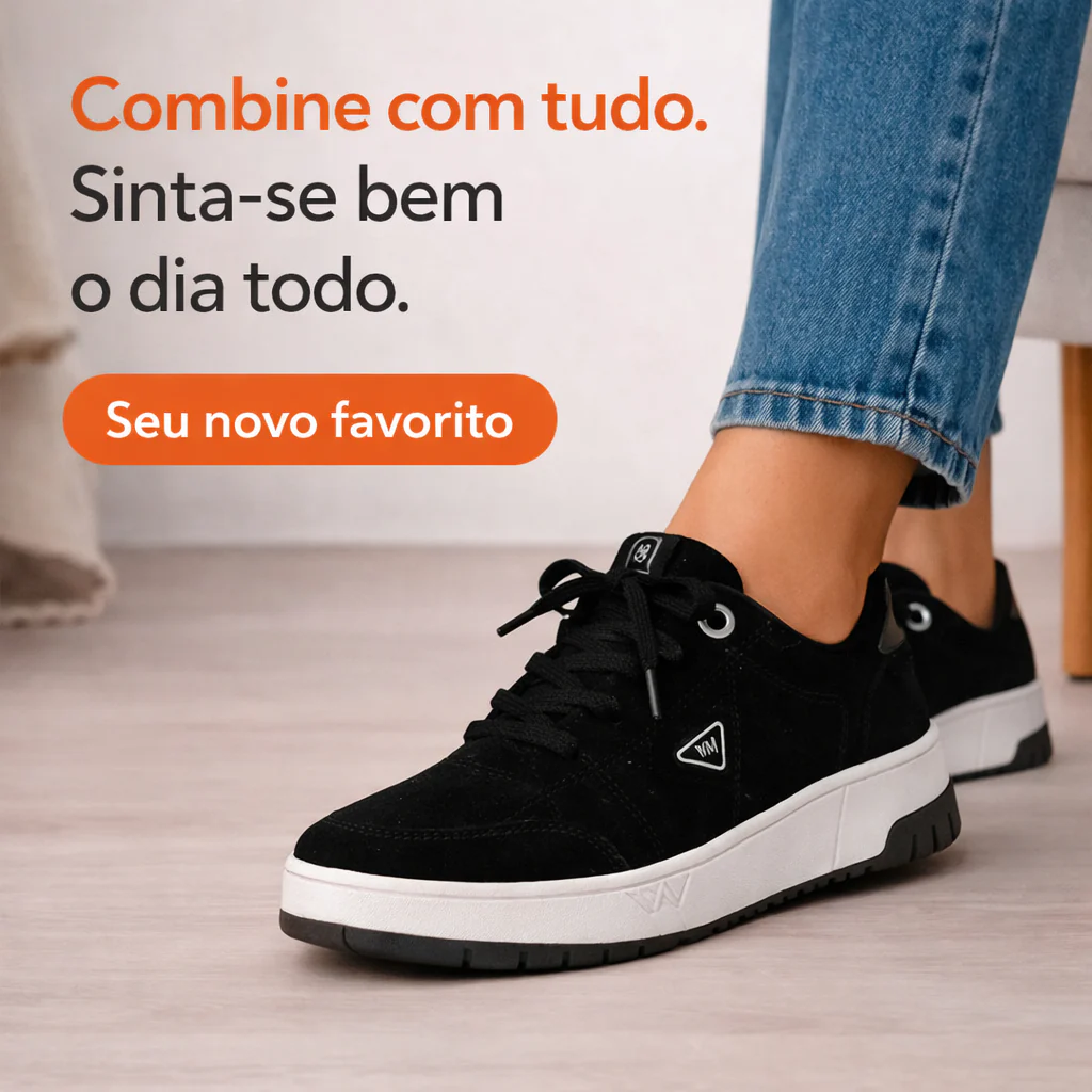 Tênis Casual Feminino Confortável para Uso Diário – Via Marte - Image 2