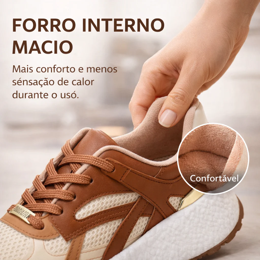 Tenis Feminino Vizzano Mocca Confort  – de pés cansados a passos leves. - Image 11