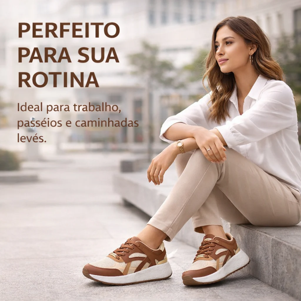 Tenis Feminino Vizzano Mocca Confort  – de pés cansados a passos leves. - Image 6