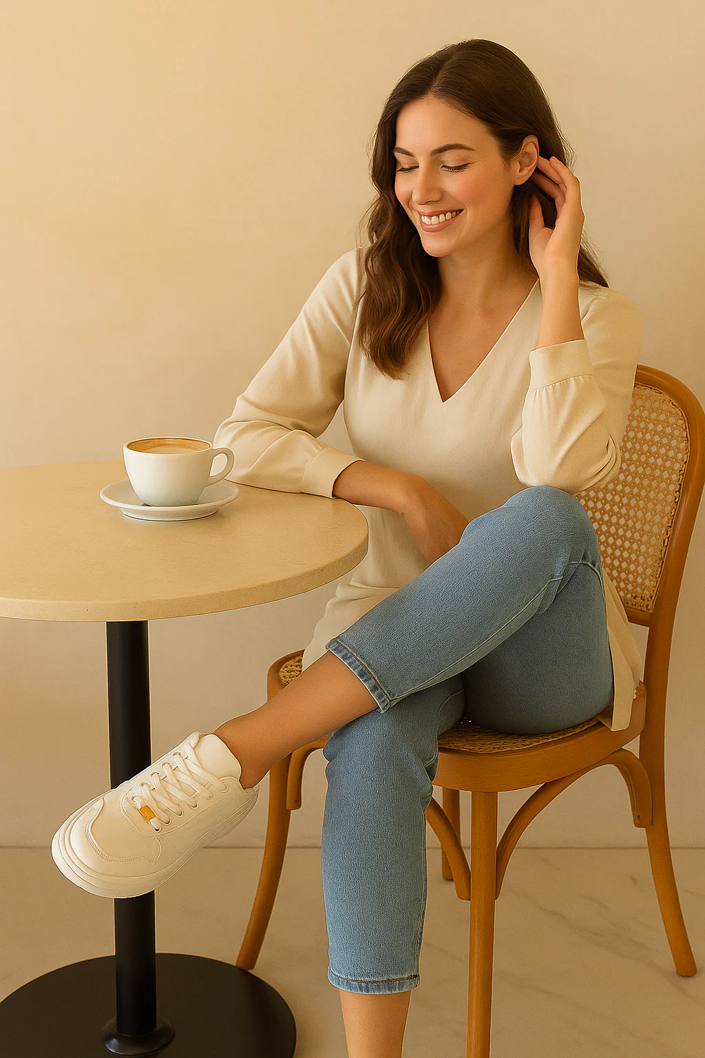 Tênis femininos casual Confortável Viz - Image 10