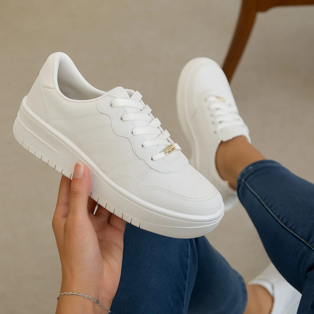 Tênis femininos casual Confortável Viz - Image 16