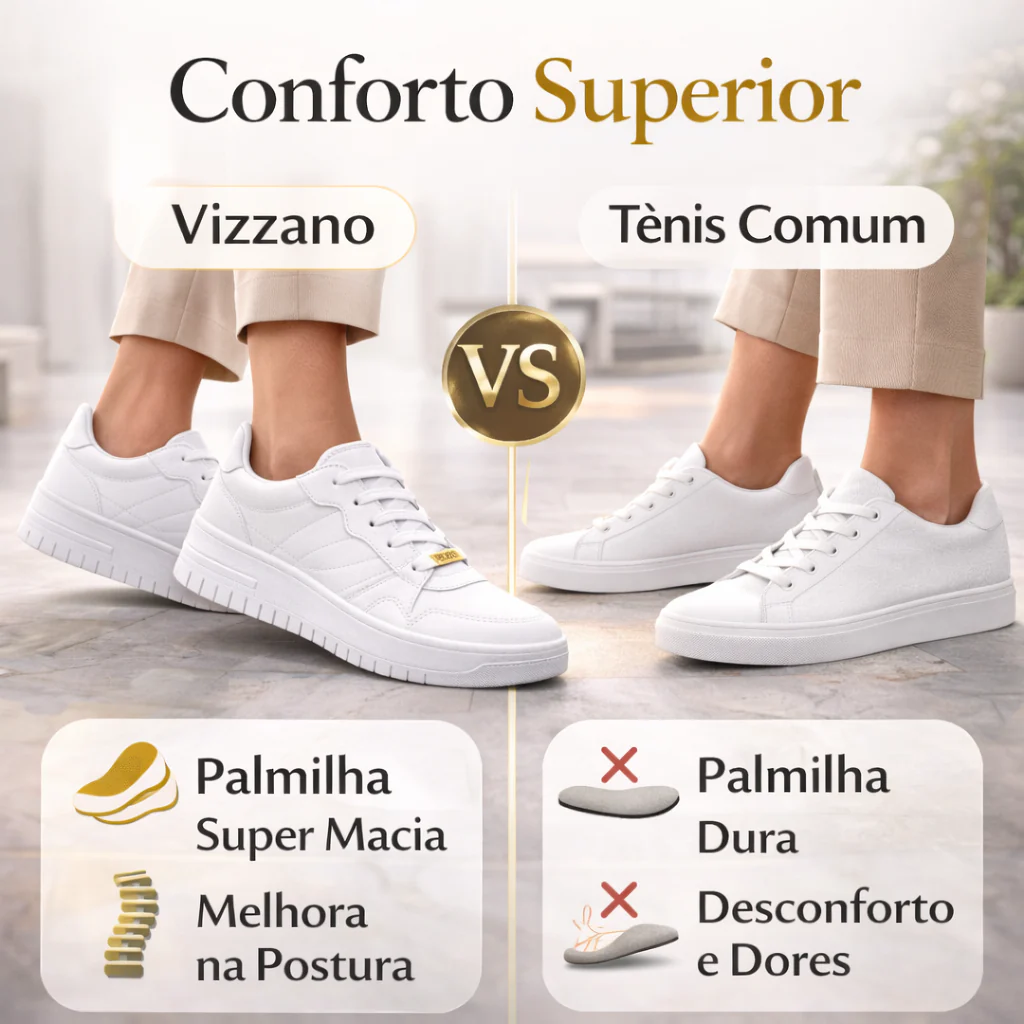 Tênis femininos casual Confortável Viz - Image 8